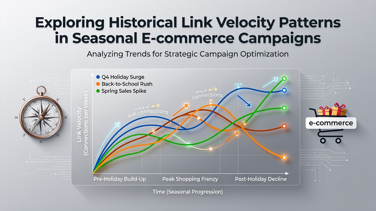Exploring Historical Link Velocity Patterns in Seasonal E-commerce Campaigns